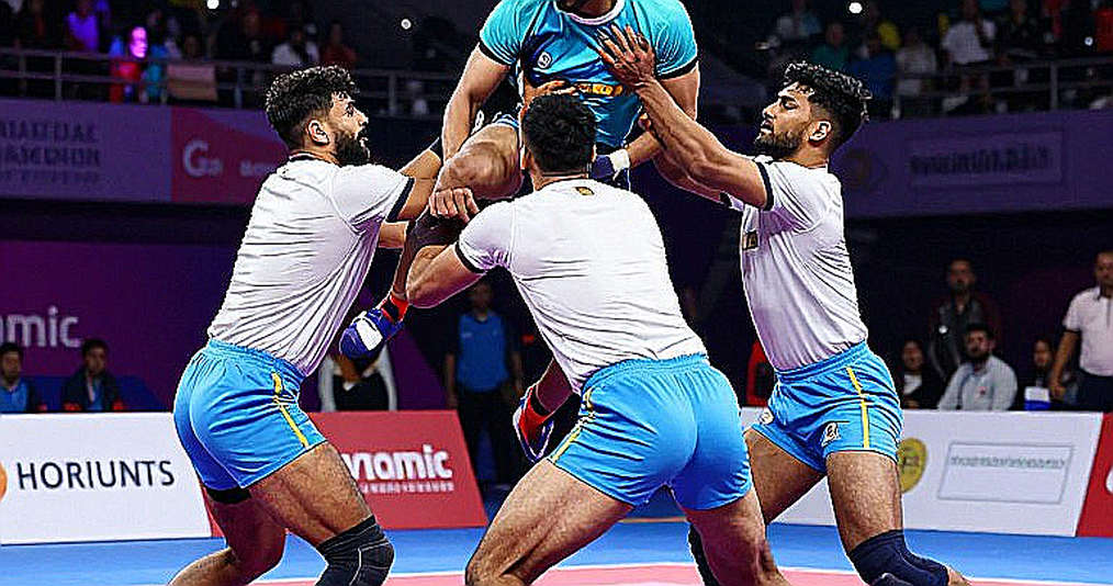 Asian Games 2026 Kabaddi: India and Iran Reach Semi-Finals as Bangladesh and Pakistan Bow Out